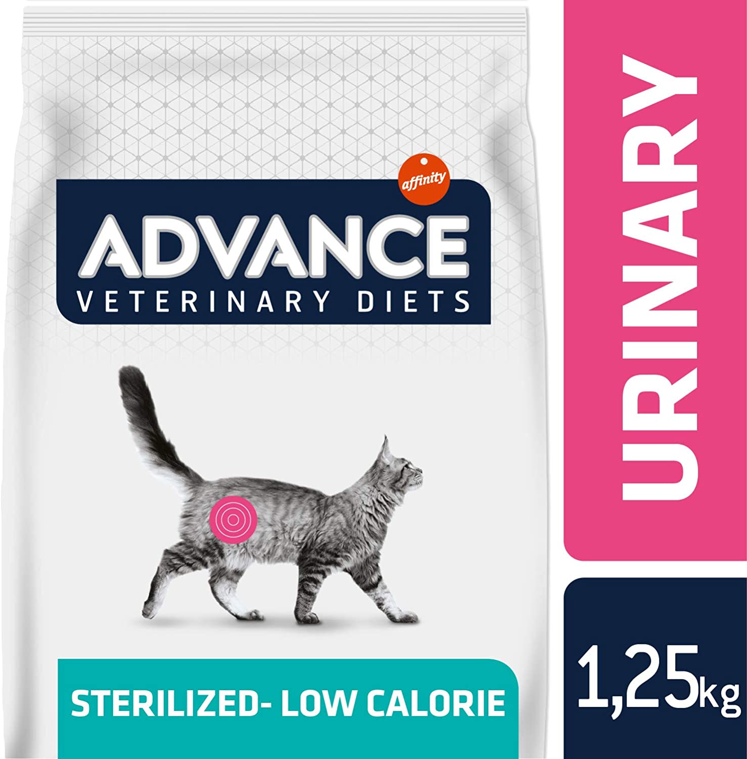 Advance Veterinary Diets Urinary Sterilized Low Calorie 1,25kg - Gatto Advance Veterinary Diets Urinary Sterilized Low Calorie 1,25kg - Gatto